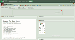 Desktop Screenshot of belle19931000.deviantart.com