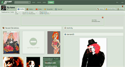 Desktop Screenshot of lily-kane.deviantart.com