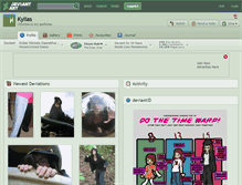 Tablet Screenshot of kylias.deviantart.com