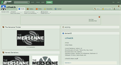 Desktop Screenshot of ccfreak2k.deviantart.com