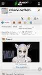 Mobile Screenshot of ironside-samhain.deviantart.com