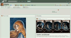 Desktop Screenshot of chimeria.deviantart.com
