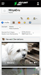 Mobile Screenshot of ninyaevu.deviantart.com