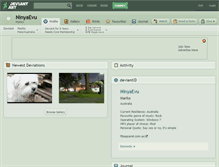 Tablet Screenshot of ninyaevu.deviantart.com