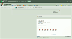 Desktop Screenshot of melody-wolf.deviantart.com