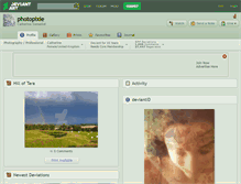 Tablet Screenshot of photopixie.deviantart.com