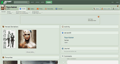 Desktop Screenshot of fuyu-kanoe.deviantart.com