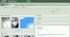 Desktop Screenshot of hydroline.deviantart.com