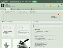 Tablet Screenshot of betrthnu.deviantart.com