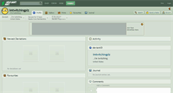 Desktop Screenshot of imtwitchingplz.deviantart.com