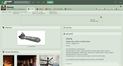 Desktop Screenshot of ghoorg.deviantart.com