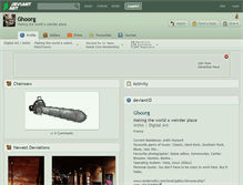 Tablet Screenshot of ghoorg.deviantart.com