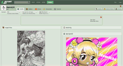 Desktop Screenshot of memichi.deviantart.com