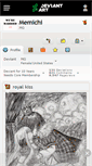 Mobile Screenshot of memichi.deviantart.com