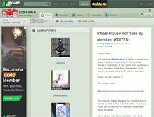 Tablet Screenshot of loli-club.deviantart.com