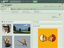 Tablet Screenshot of drawsgood.deviantart.com