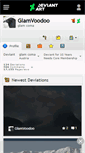 Mobile Screenshot of glamvoodoo.deviantart.com