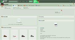 Desktop Screenshot of al3x-b.deviantart.com
