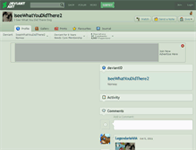 Tablet Screenshot of iseewhatyoudidthere2.deviantart.com