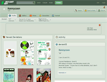 Tablet Screenshot of kennycoon.deviantart.com