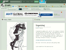 Tablet Screenshot of ai-lupin.deviantart.com