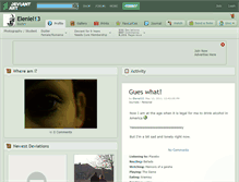 Tablet Screenshot of eleniel13.deviantart.com