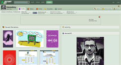 Desktop Screenshot of blazeeboy.deviantart.com