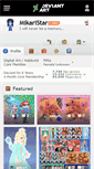 Mobile Screenshot of mikaristar.deviantart.com