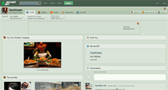 Desktop Screenshot of gacktosan.deviantart.com