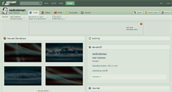 Desktop Screenshot of nedcoleman.deviantart.com