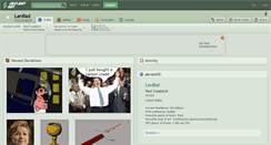 Desktop Screenshot of lardlad.deviantart.com