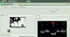 Desktop Screenshot of be-free-for-you.deviantart.com