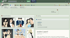 Desktop Screenshot of mishieru.deviantart.com
