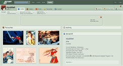 Desktop Screenshot of myubisei.deviantart.com