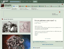 Tablet Screenshot of olimueller.deviantart.com