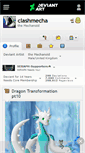 Mobile Screenshot of clashmecha.deviantart.com