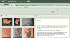 Desktop Screenshot of megstats.deviantart.com
