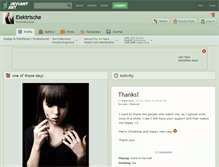 Tablet Screenshot of elektrische.deviantart.com