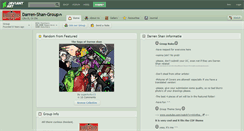 Desktop Screenshot of darren-shan-group.deviantart.com