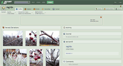 Desktop Screenshot of mg10n.deviantart.com