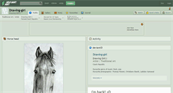 Desktop Screenshot of drawing-girl.deviantart.com