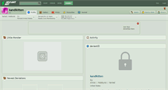 Desktop Screenshot of kandikitten.deviantart.com