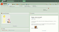 Desktop Screenshot of kogasha.deviantart.com
