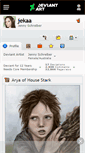 Mobile Screenshot of jekaa.deviantart.com