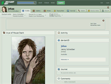 Tablet Screenshot of jekaa.deviantart.com