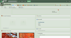 Desktop Screenshot of letninorelec.deviantart.com
