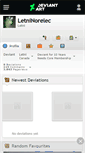 Mobile Screenshot of letninorelec.deviantart.com