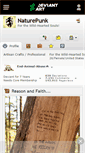 Mobile Screenshot of naturepunk.deviantart.com