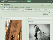 Tablet Screenshot of naturepunk.deviantart.com