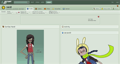 Desktop Screenshot of nandi.deviantart.com